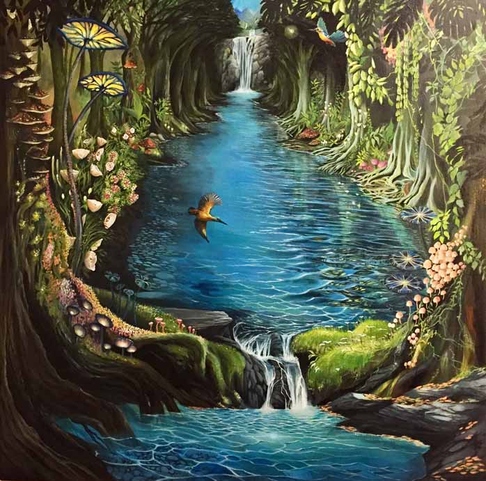 original sold-prints available-River To Eden